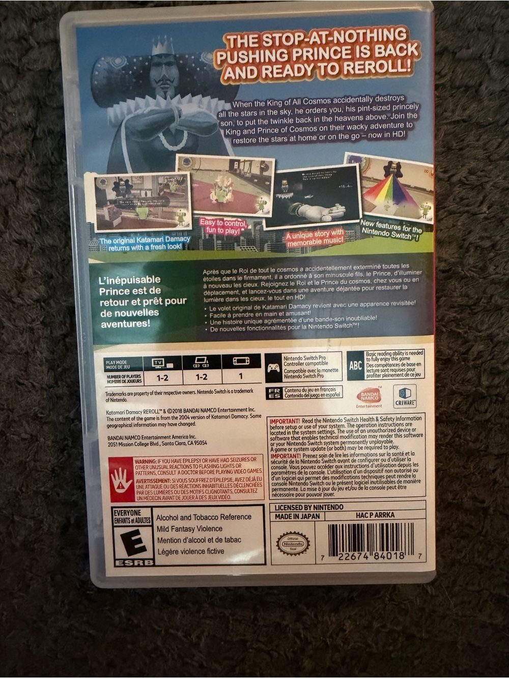 Nintendo Katamari Damacy REROLL - Picture 2 of 3
